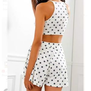 Beach Riot Polka Dot Cover-up Sleepwear Shorts NWT